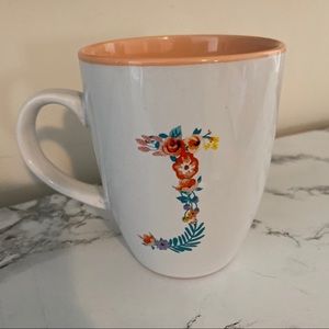 NWT | J Initial Coffee Mug by Hello Spring